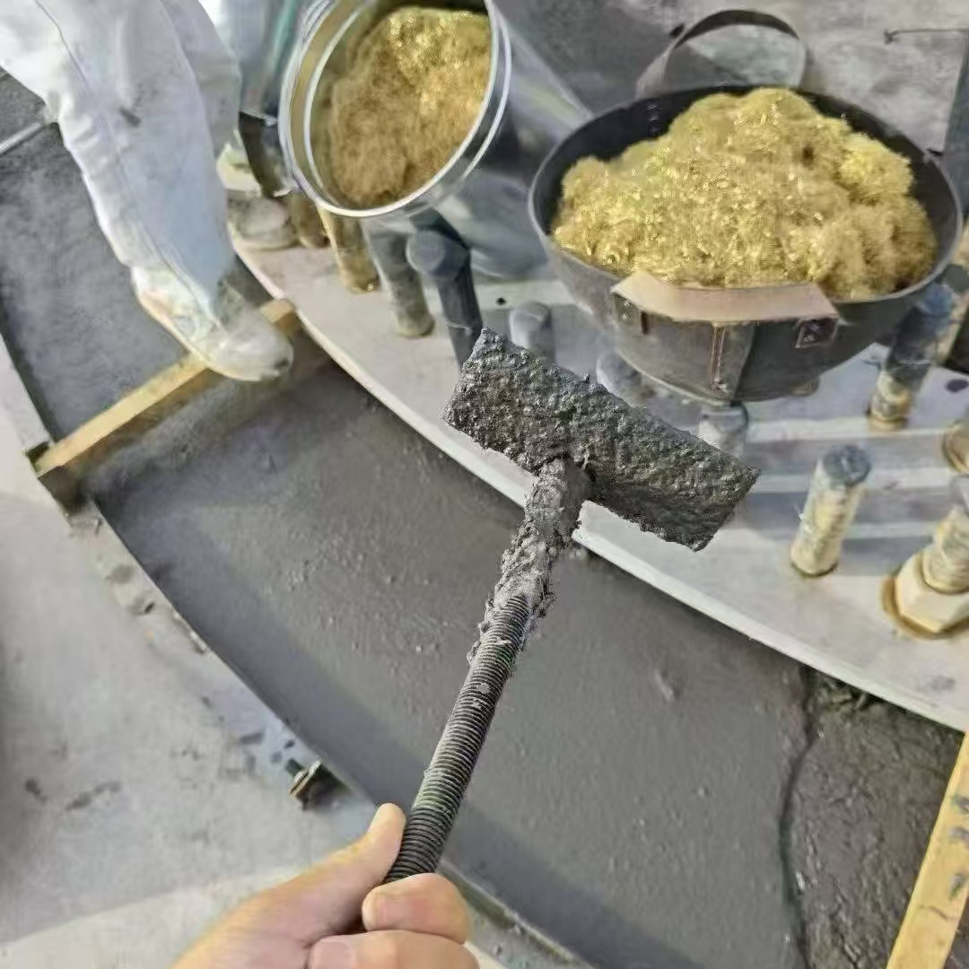 桦南C120钢纤维高强无收灌浆料 轧机压缩机汽轮机发电机锻压设备底座灌浆材料